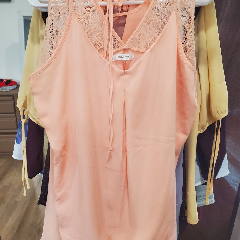 Flowy Light-Weight Peach Tank